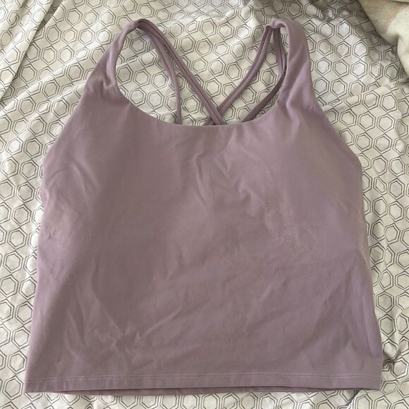 HeyNuts strappy bra tank in lavender sz M. This is like lululemon align tank - Picture 1 of 3